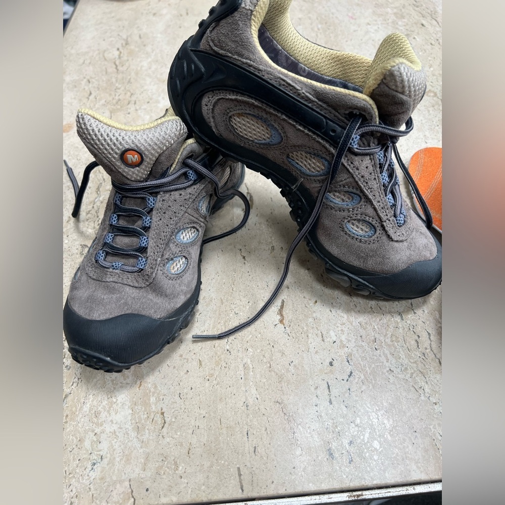 Merrell Continuum Vibram Waterproof Women's Trail Hiking Shoe Size 7.5 Gore-Tex